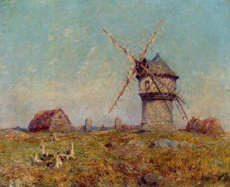 unknow artist Breton Landscape France oil painting art